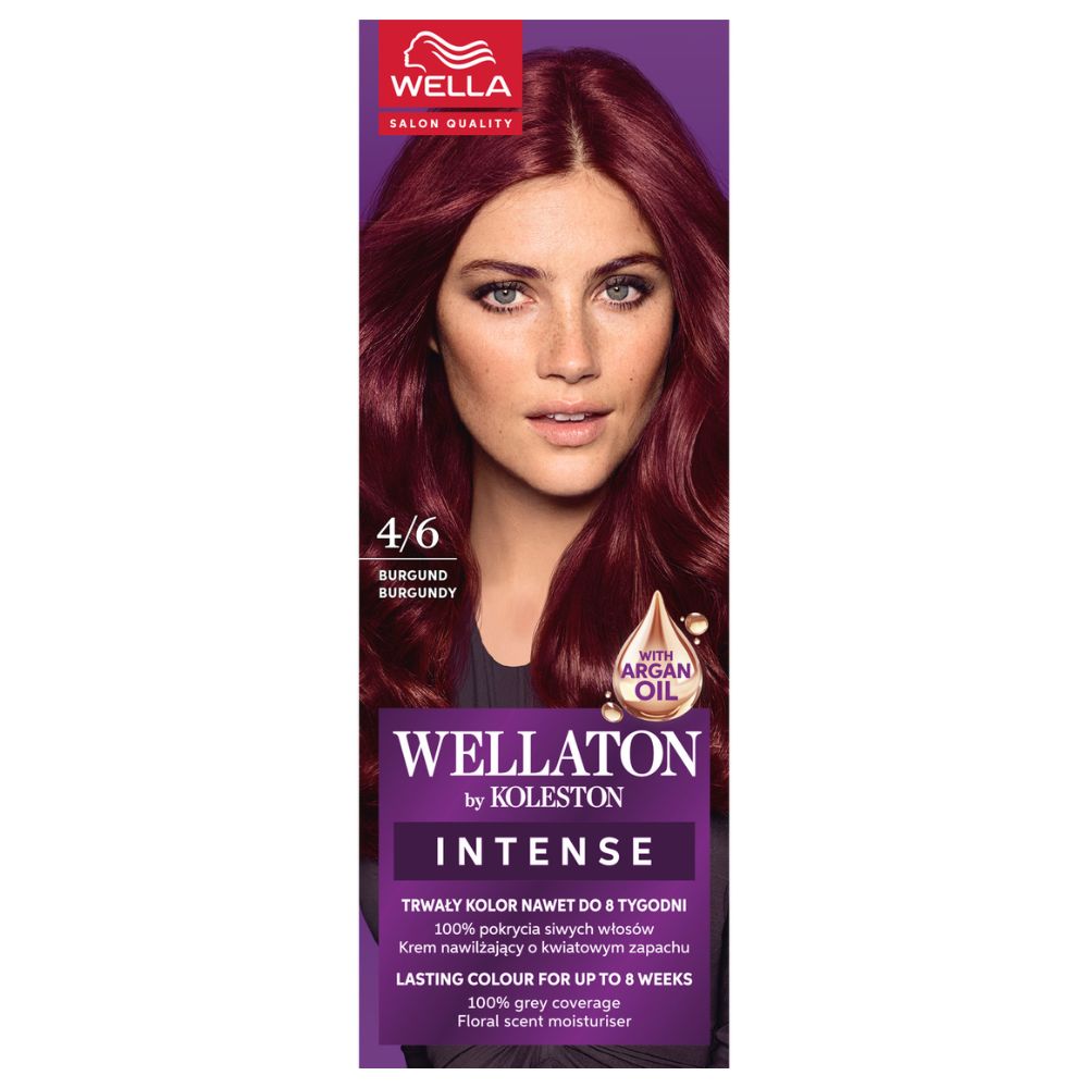 Wella Wellaton By Koleston Burgund 4/6 farba do włosów 1 sztuka