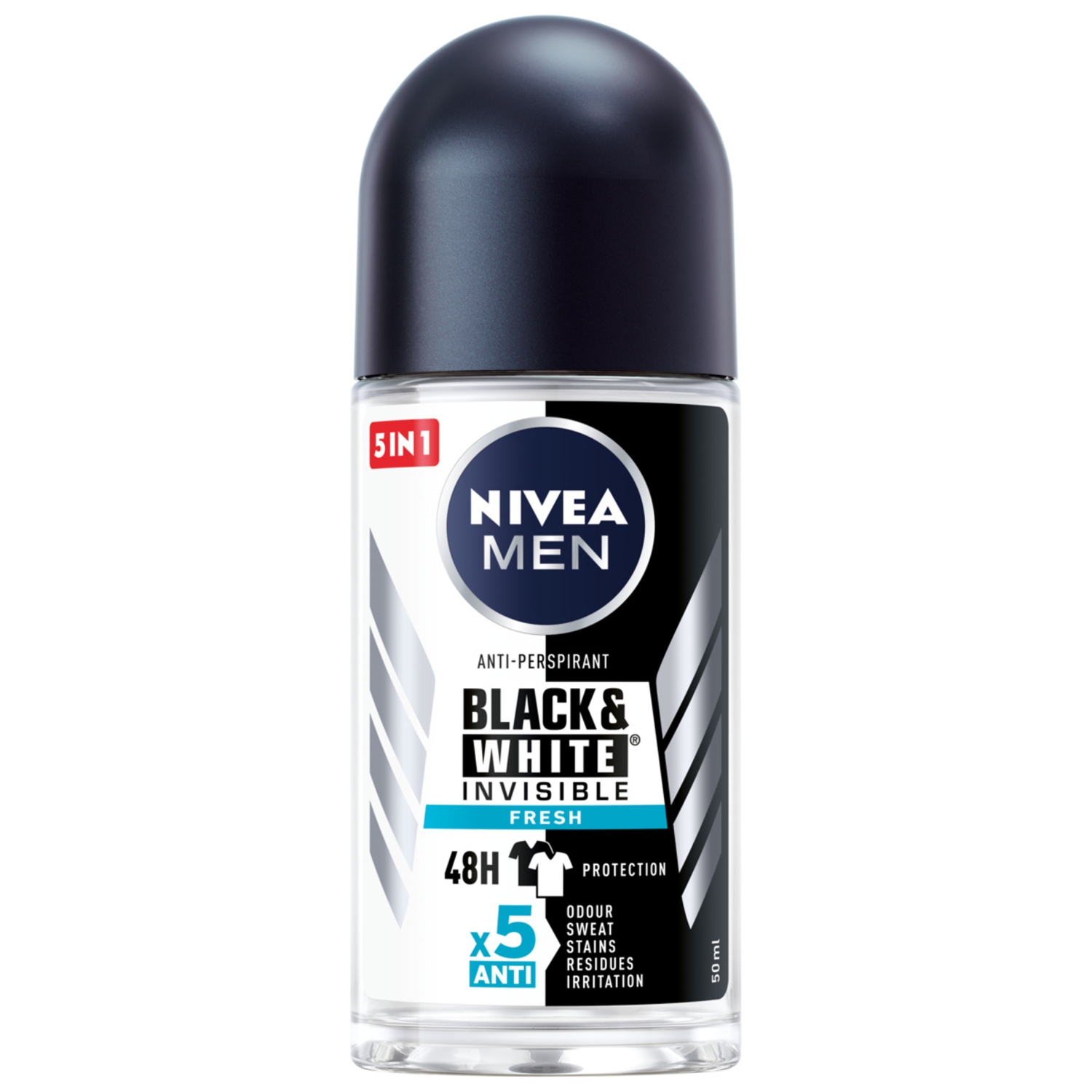 Antyperspirant w Kulce Black&White Invisible Fresh 50 ml