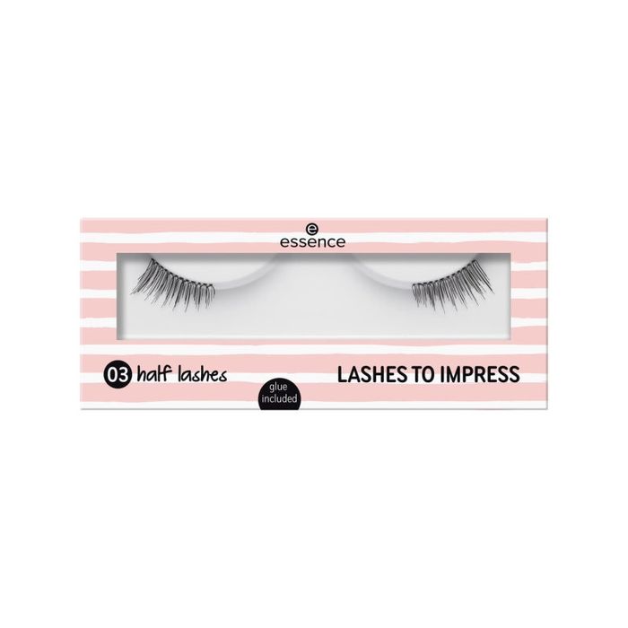 ESSENCE Lashes To Impress SZCZTUCZNE RZĘSY POŁÓWKI 03 main product photo