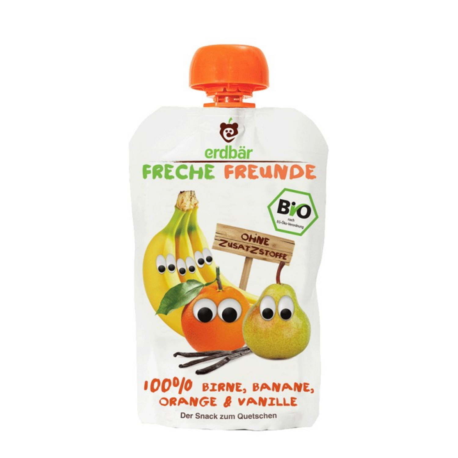 ERDBAR MUS BANAN POMARANCZA WANILIA 100G main product photo