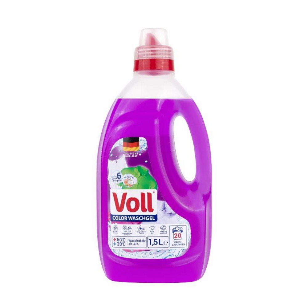 Voll Color żel do prania tkanin kolorowych 20 prań 1,5l