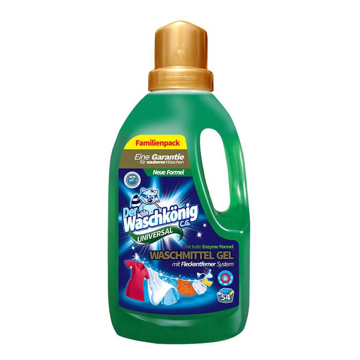 DER WASCHKONIG żel do prania uniwersalny 1,625L 46WL main product photo