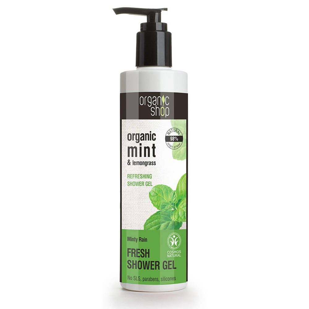 ORGANIC SHOP ZEL P/PR MINTY RAIN 280ML main product photo