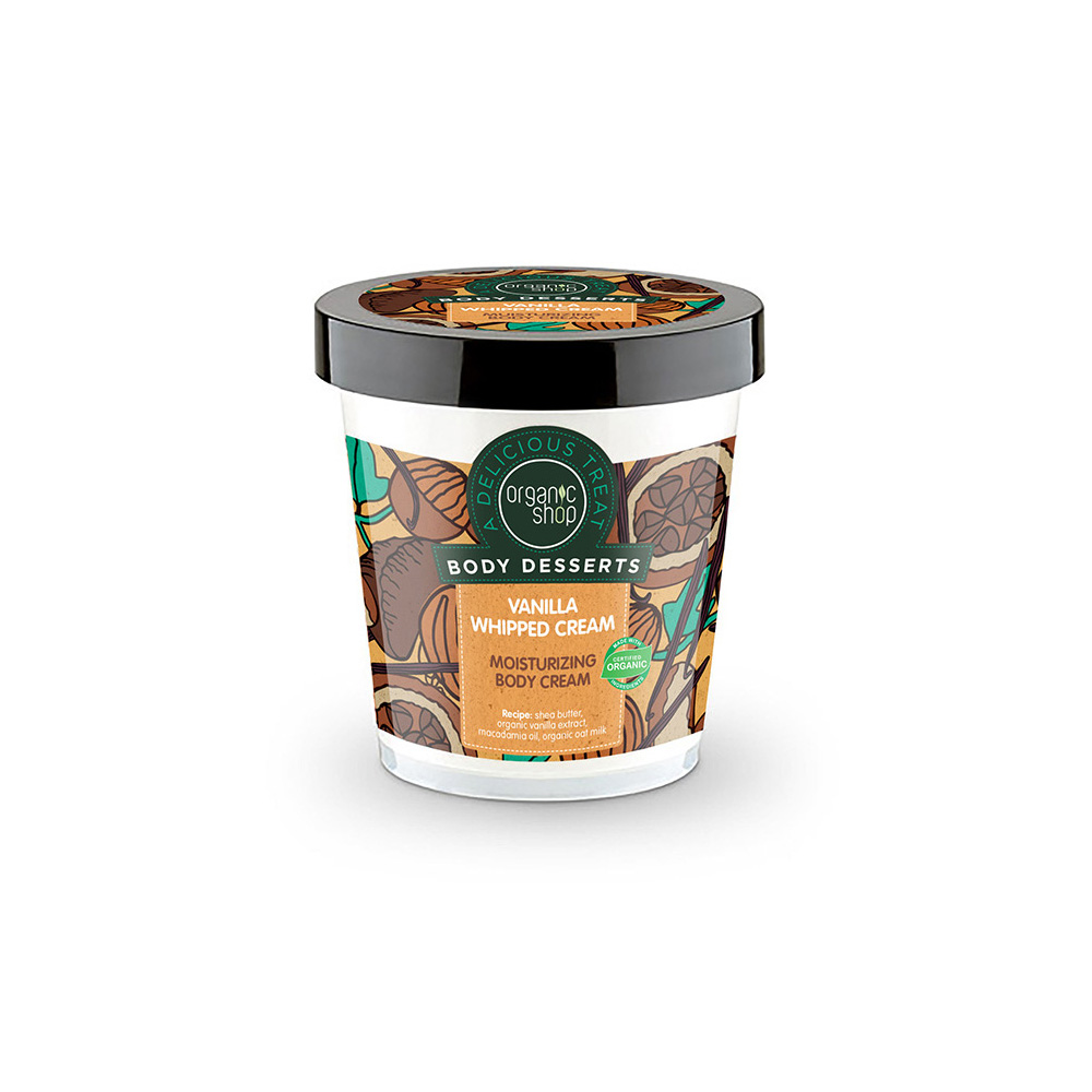 ORGANIC SHOP KREM D/CIALA WANILIA 450ML main product photo