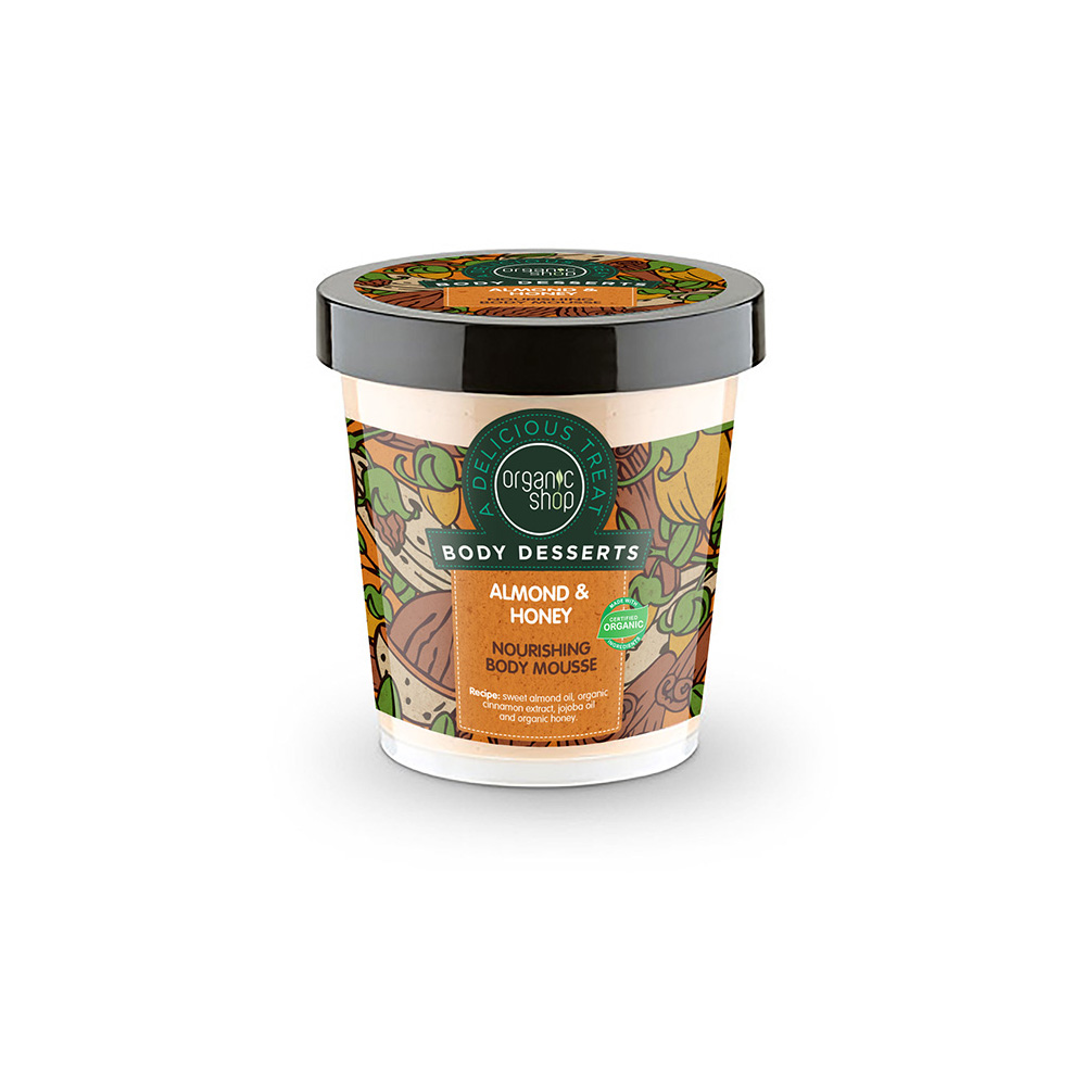 ORGANIC SHOP MUS D/CIALA ALMOND 450ML main product photo