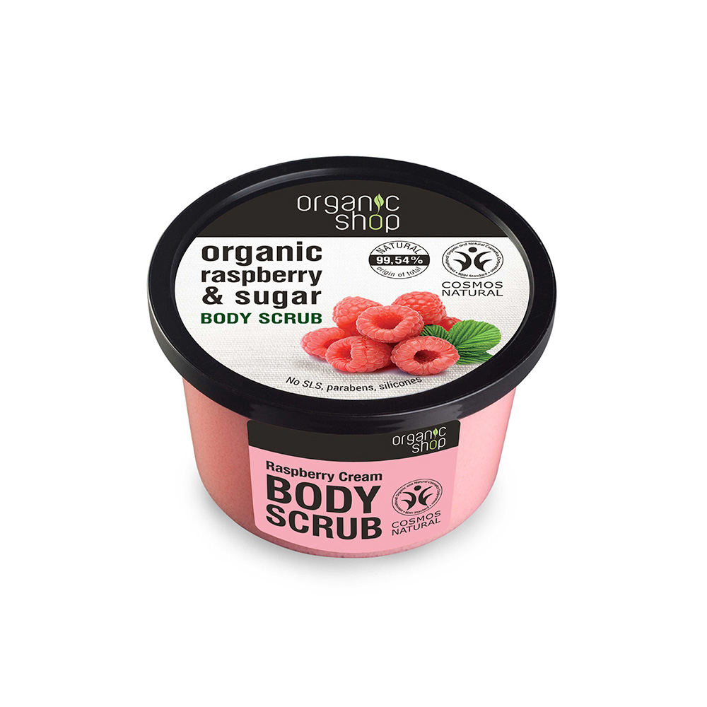 ORGANIC SHOP PEELING MALINA 250ML main product photo