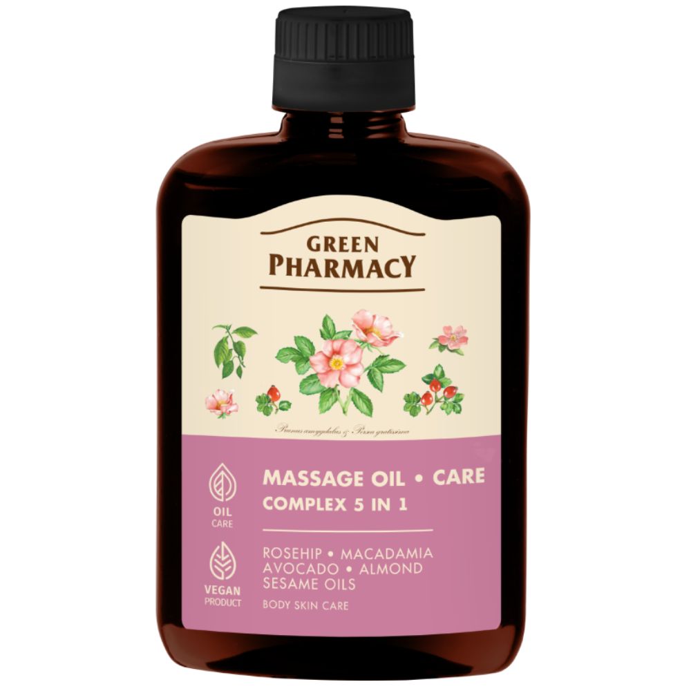 Green Pharmacy olejek do masażu 5 w 1 200 ml