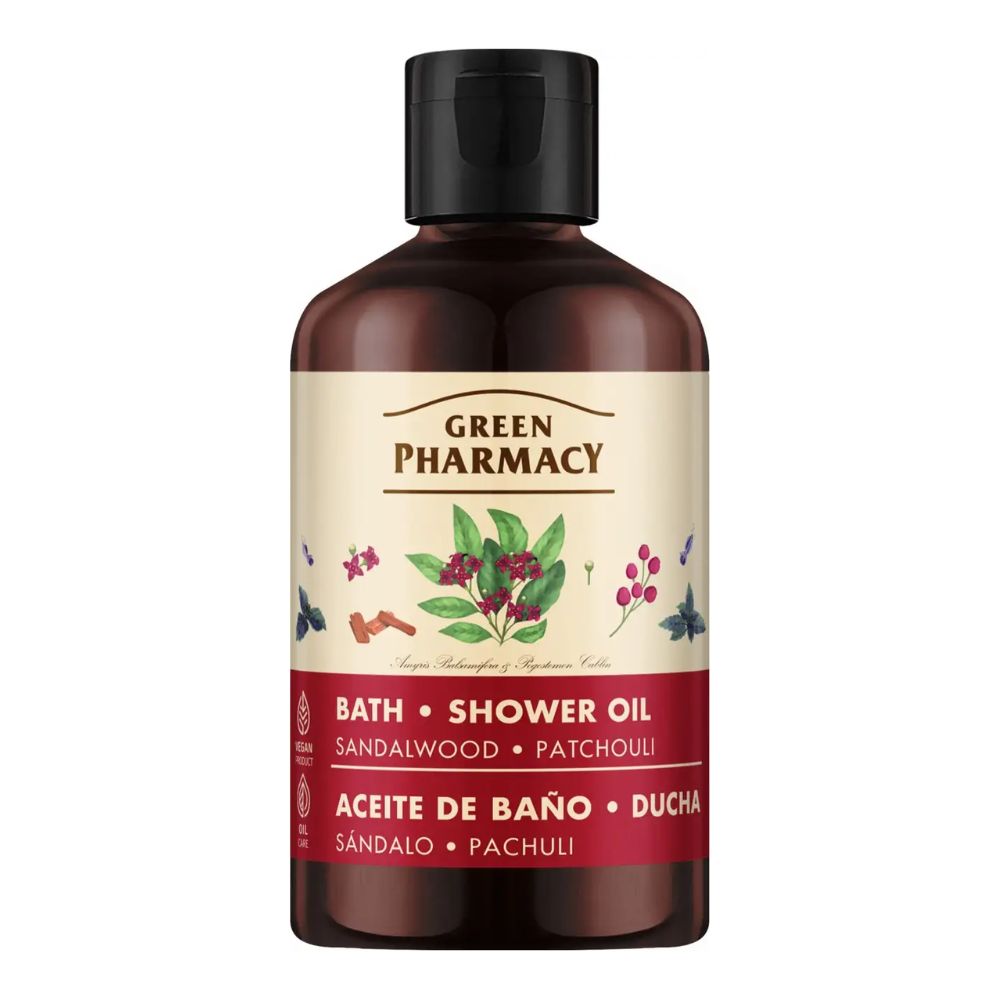 Green Pharmacy Olejek do kąpieli Drzewo sandałowe i paczula 250 ml