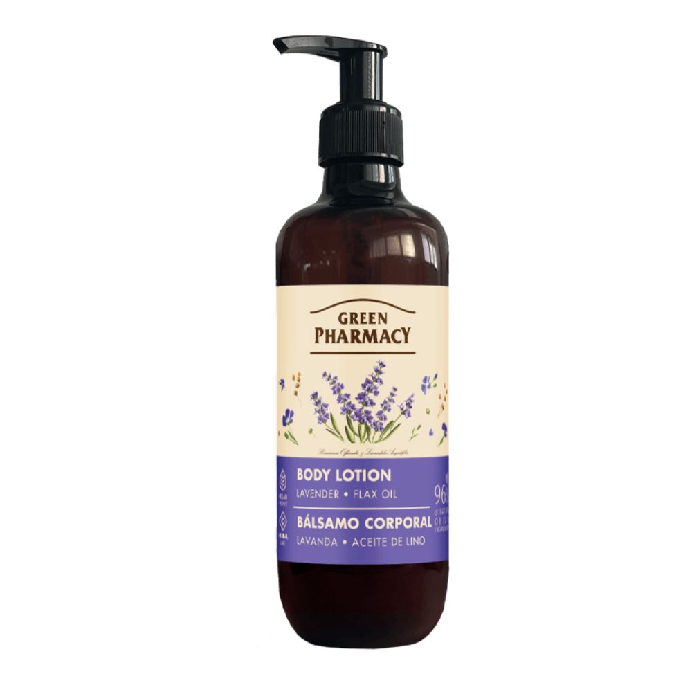 Green Pharmacy Balsam do ciała Lawenda i olejek lniany 400 ml