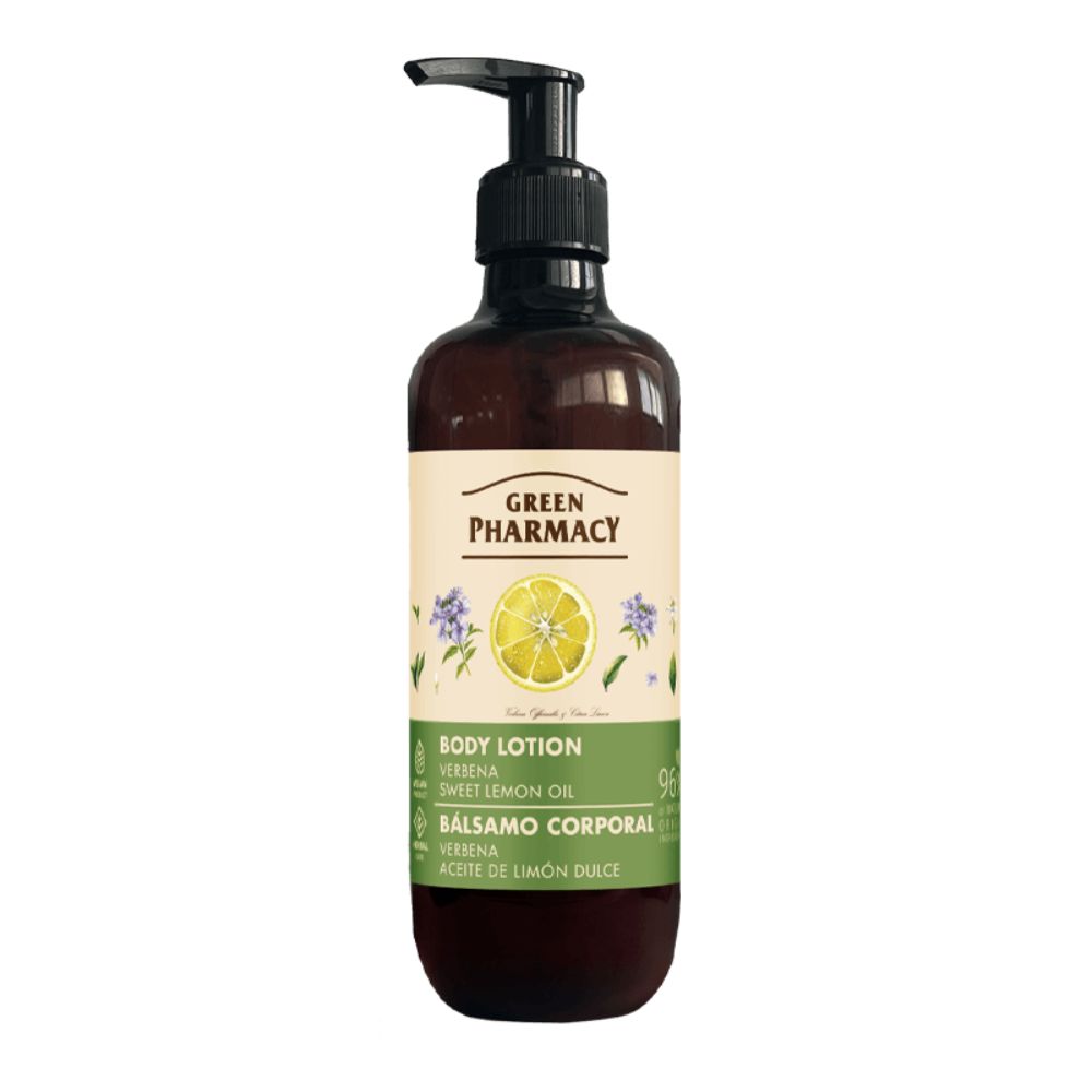 Green Pharmacy Werbena i olejek ze słodkiej cytryny balsam do ciała 400 ml