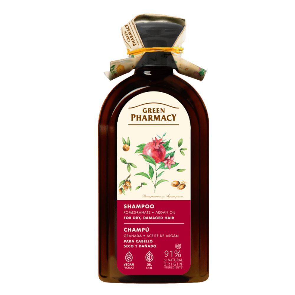 Green Pharmacy olej arganowy szampon do włosów suchych 350 ml
