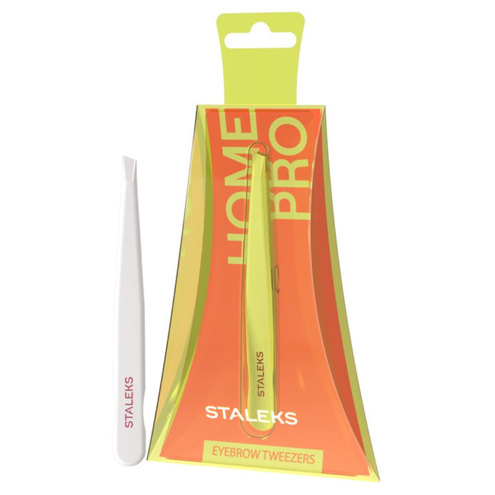 Staleks Home Pro pęseta do brwi 1 sztuka