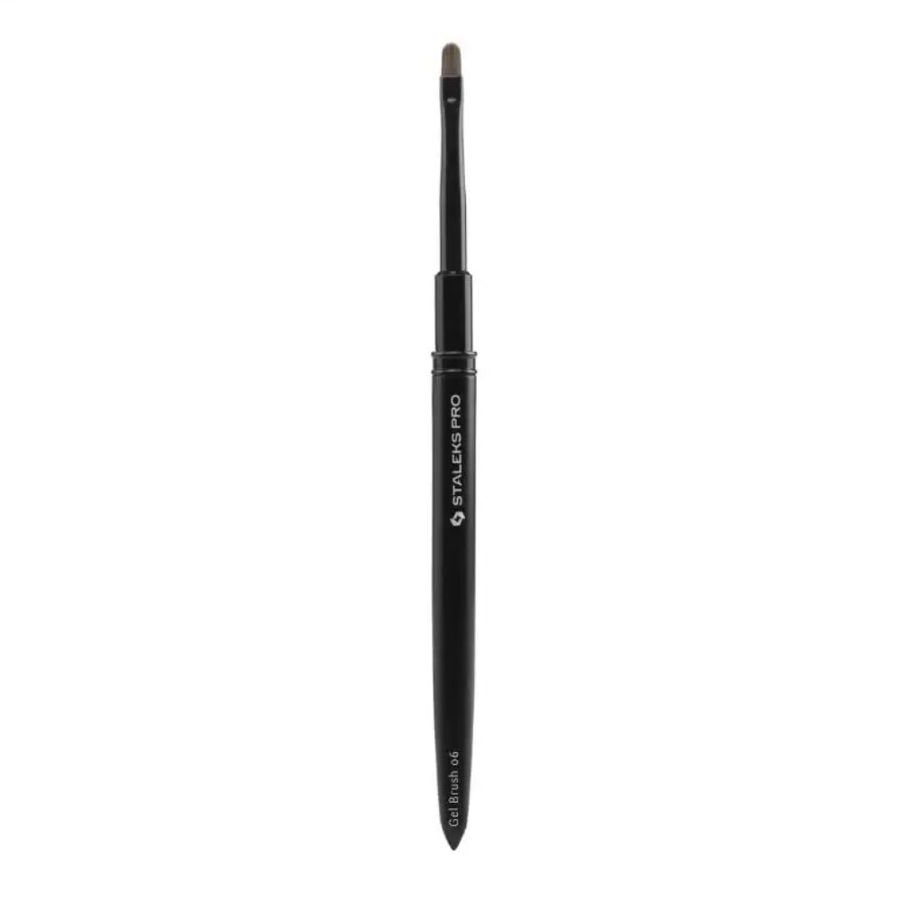Staleks Pędzel do żelu Expert szerokość 6 mm / 11 mm 1 szt