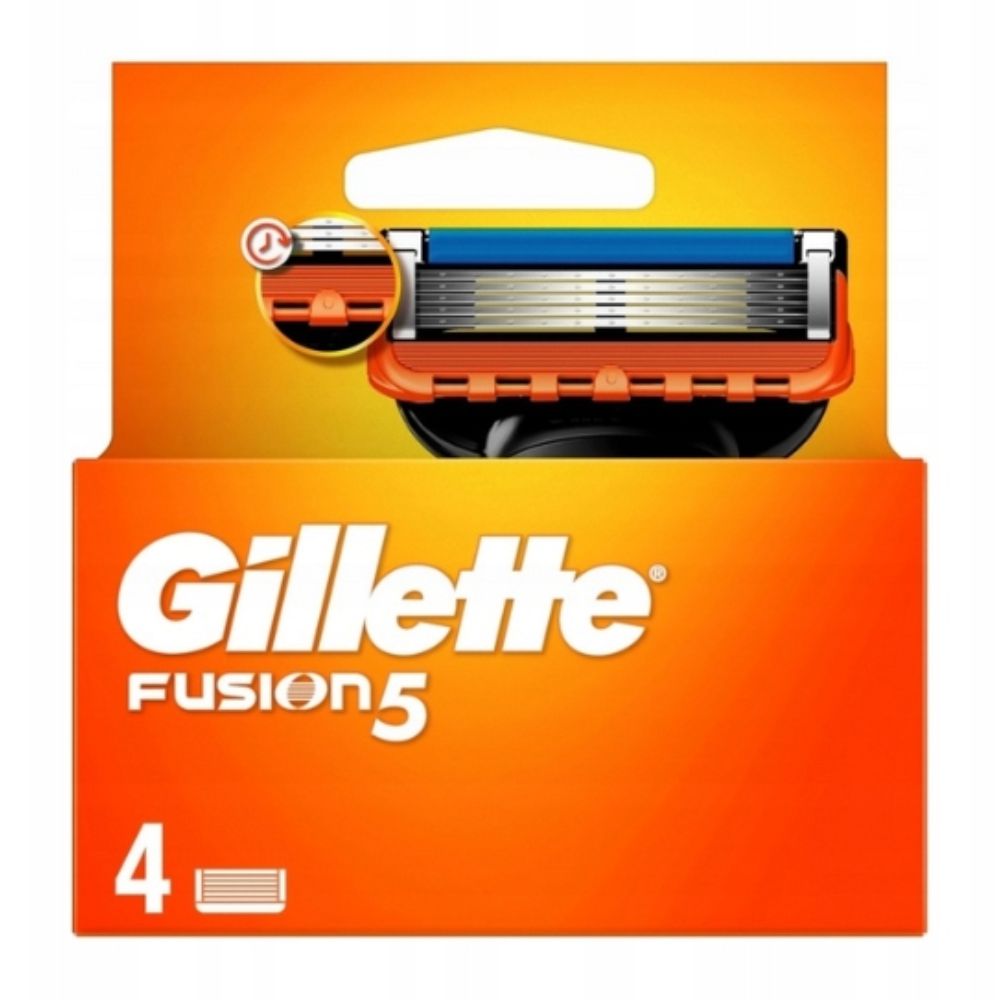 Gillette Fusion5 wkłady do maszynki 4 sztuki