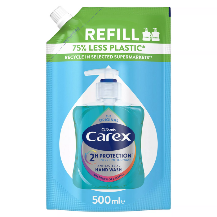 CAREX THE ORIGINAL antybakteryjne mydło w płynie 500ml main product photo