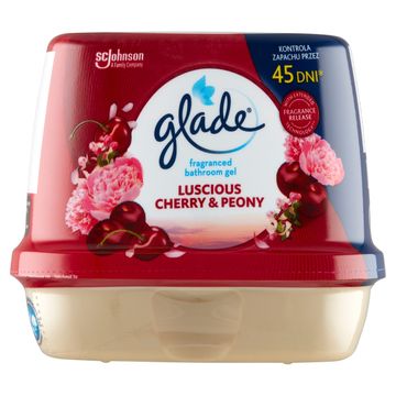 Glade Luscious Cherry & Peony Zapachowy żel do łazienki 180 g