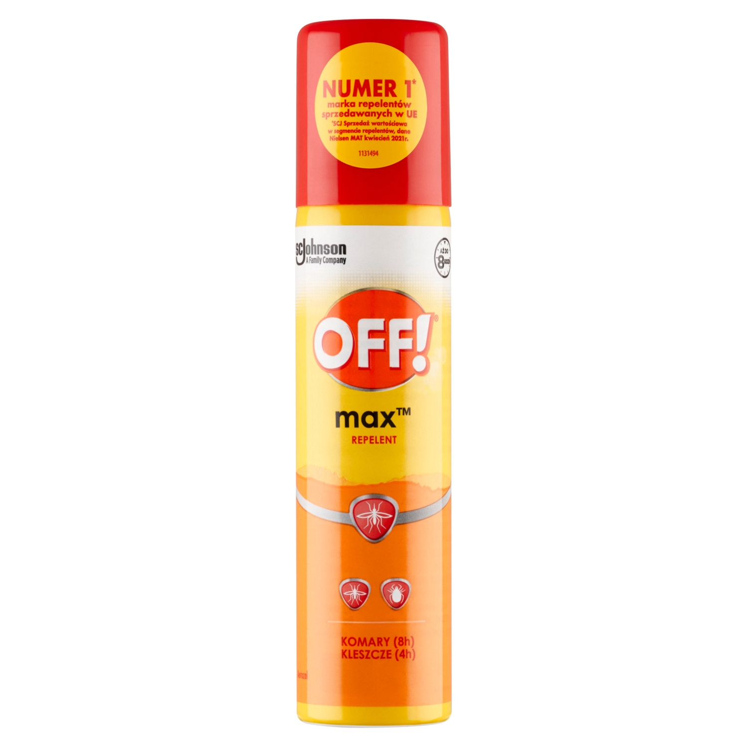 OFF! Max Repelent w aerozolu 100 ml
