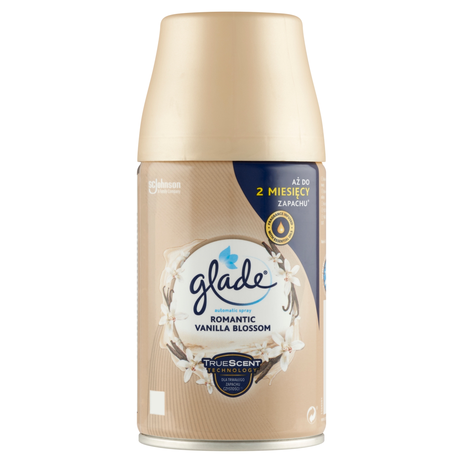 Glade Romantic Vanilla Blossom Zapas do automatycznego odświeżacza powietrza 269 ml