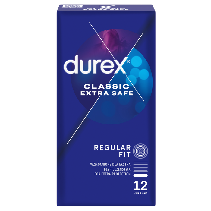 Durex Extra Safe Thicker Prezerwatywy 12 sztuk main product photo