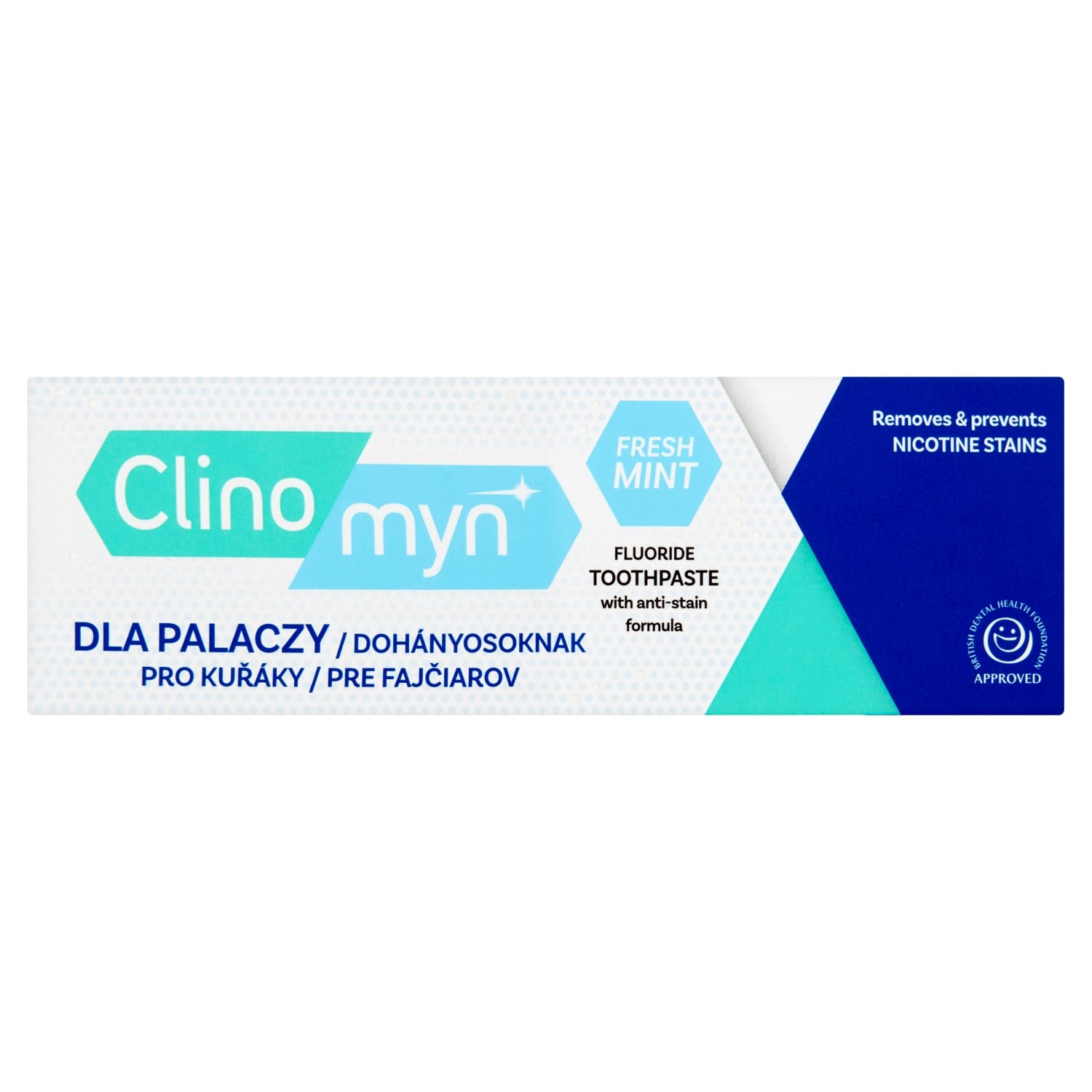 Clinomyn wybielająca pasta do zębów dla palaczy 75 ml