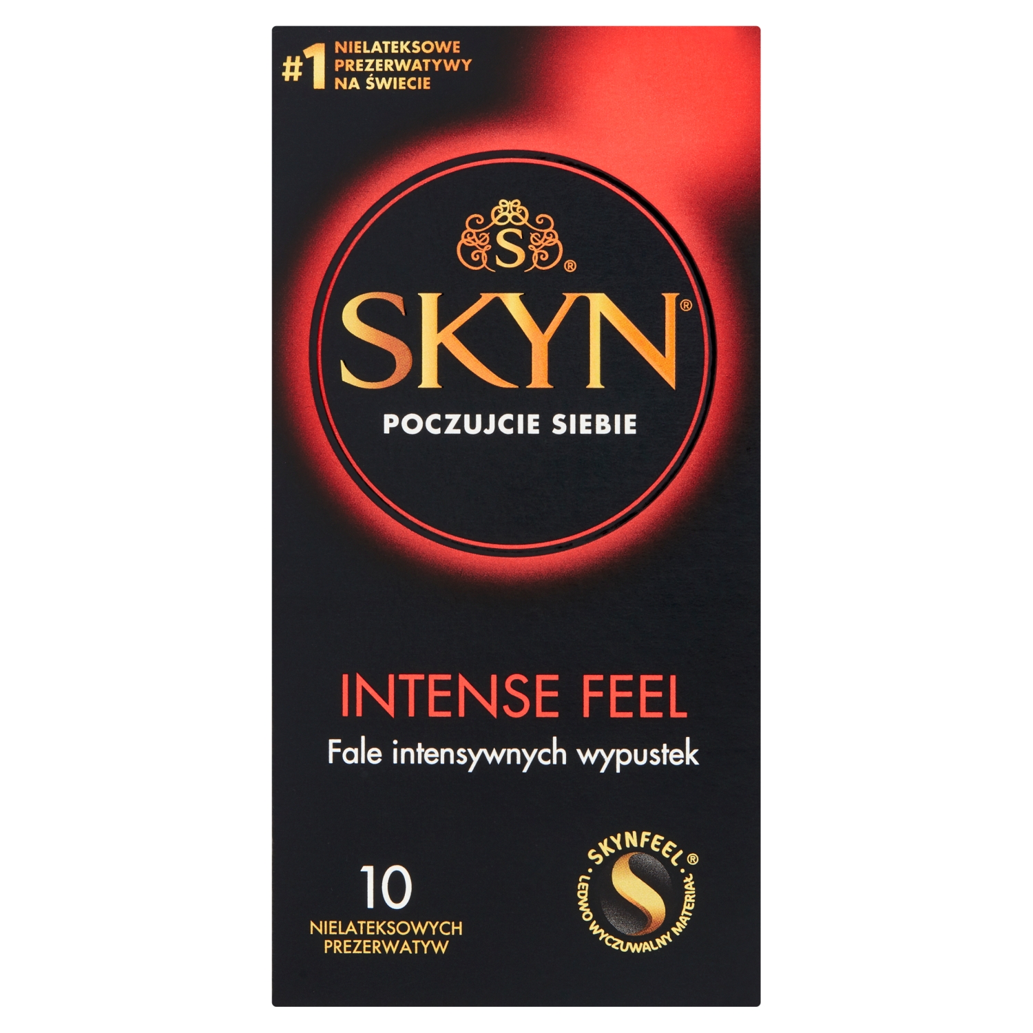 Skyn Intense Feel Nielateksowe prezerwatywy 10 sztuk