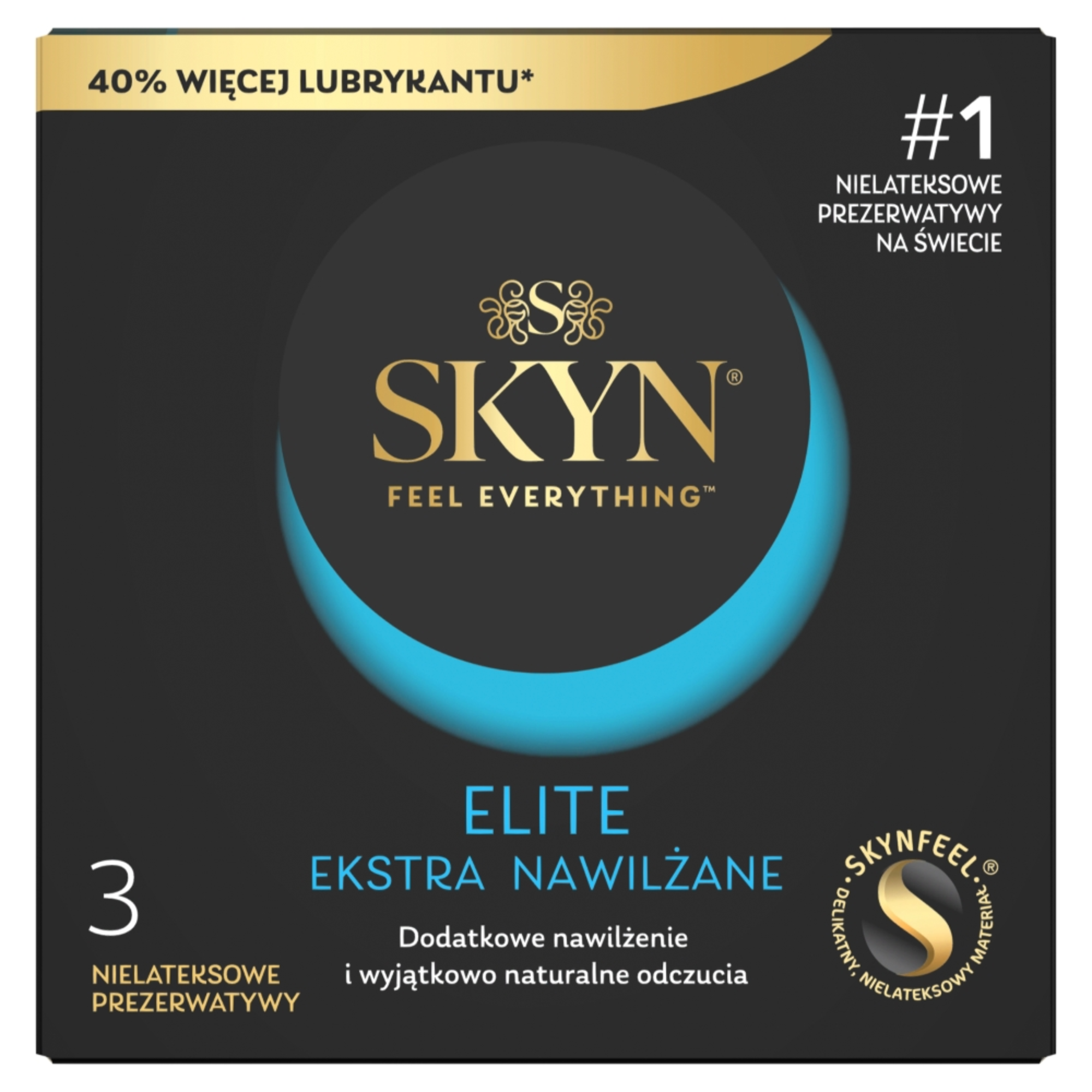 SKYN Elite nielateksowe prezerwatywy 3 sztuki