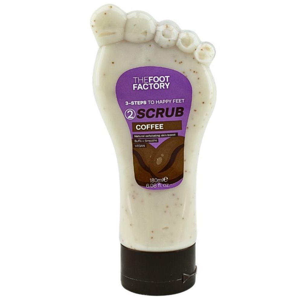 The Foot Factory Scrub Coffee peeling do stóp 180 ml