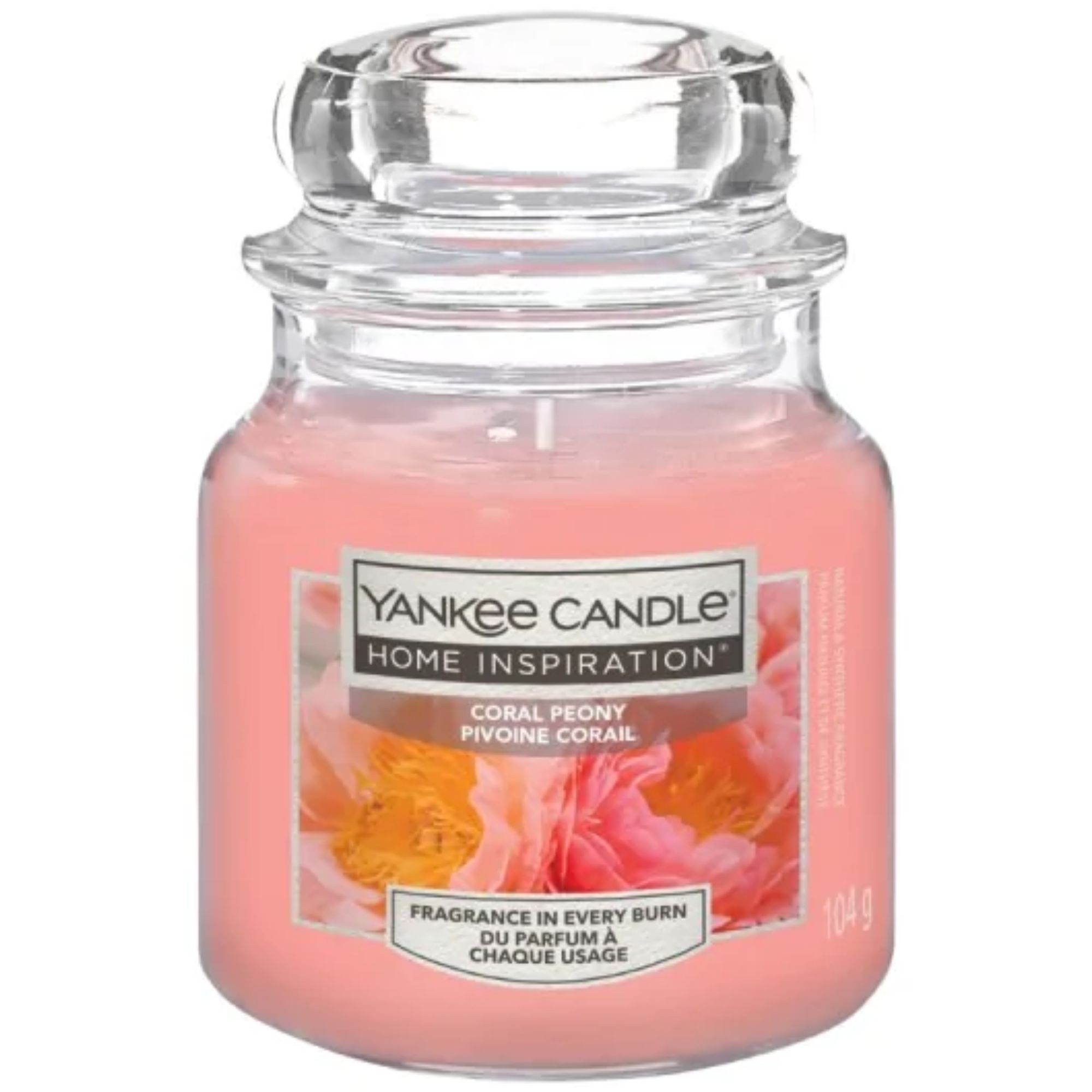Yankee świeca słoik MAŁA CORAL PEONY