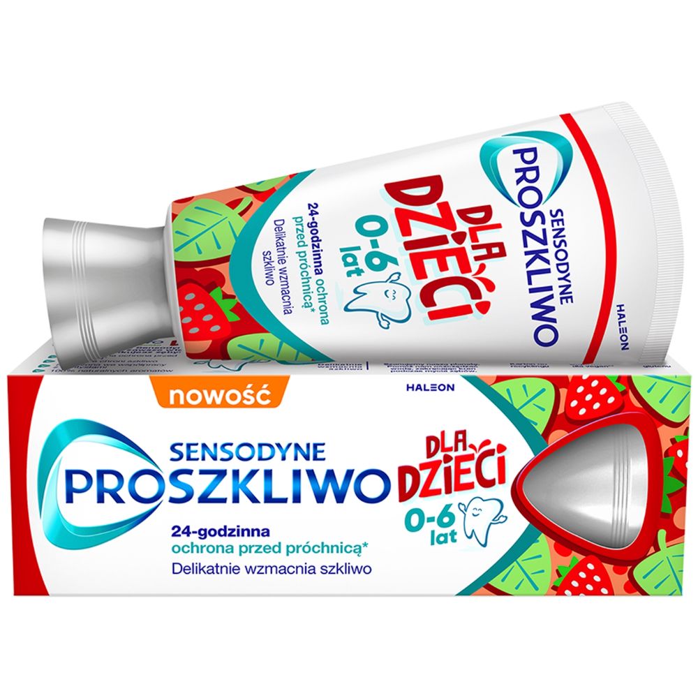Sensodyne Proszkliwo pasta do zębów dla dzieci 0-6 lat 50 ml