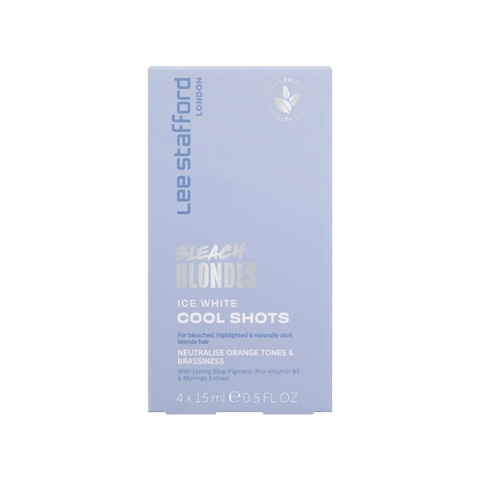Lee Stafford Bleach Blondes Ice White Cool Shots 4x15ml main product photo