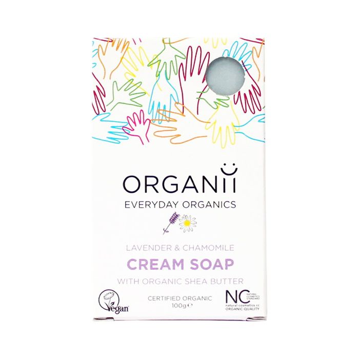 ORGANII KREMOWE MYDLO LAWENDA 100G main product photo