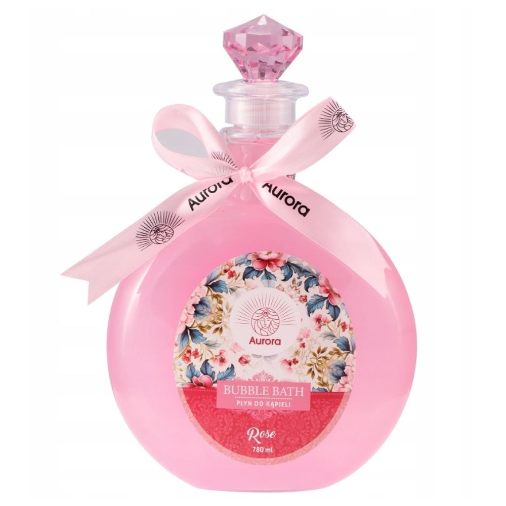 Aurora Bubble Bath Rose płyn do kąpieli 780 ml
