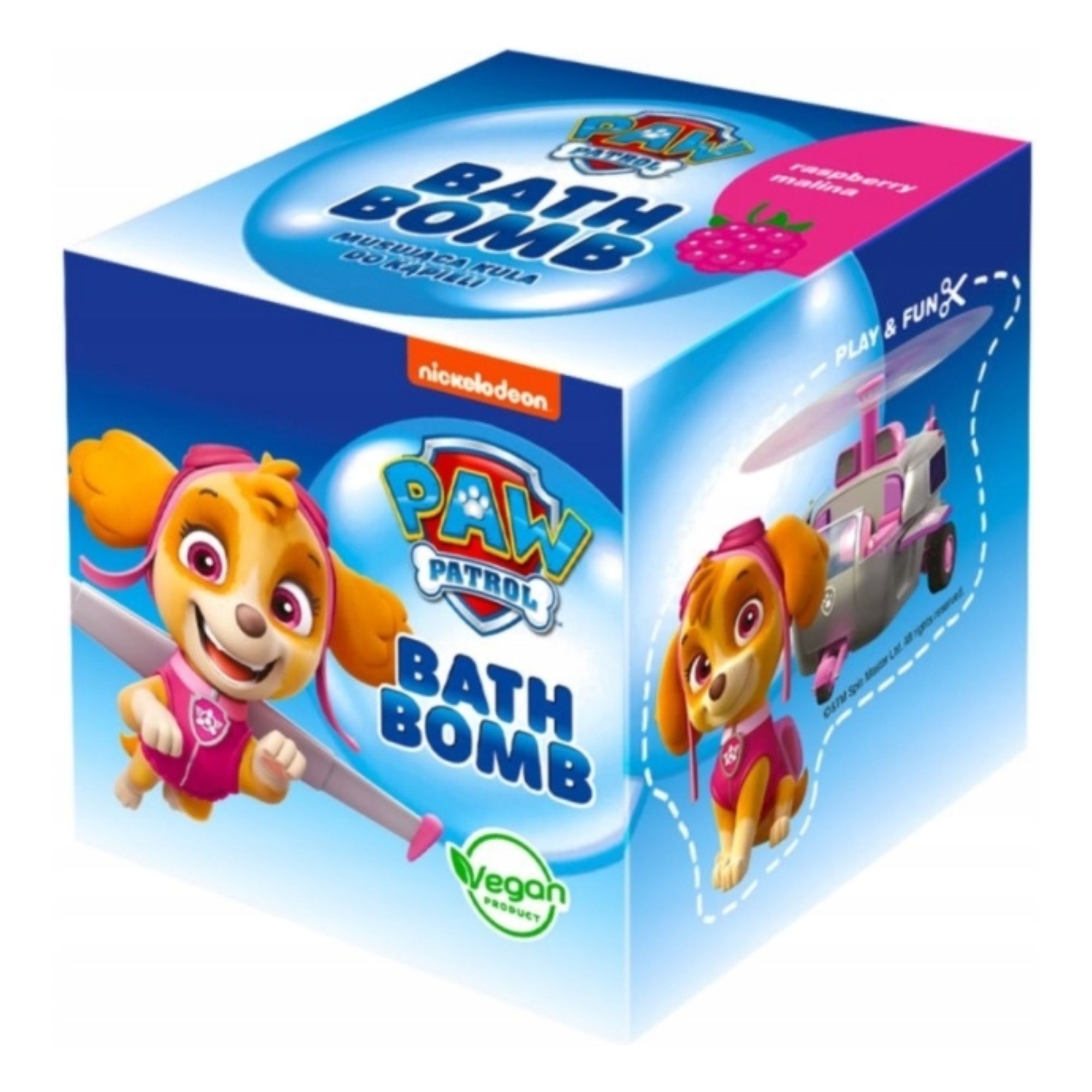 Psi Patrol Skye Malina kula musująca 165 g