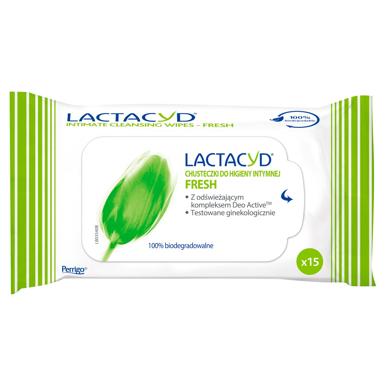 LACTACYD FRESH CHUSTECZKI 15SZT