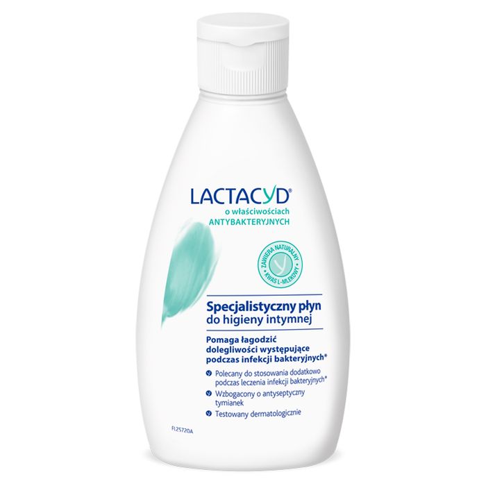Lactacyd Specjalistyczny płyn do higieny intymnej o właściwościach antybakteryjnych 200 ml main product photo