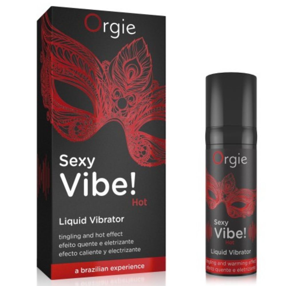 Orgie Sexy Vibe Hot Liquid Vibrator żel intymny 15 ml