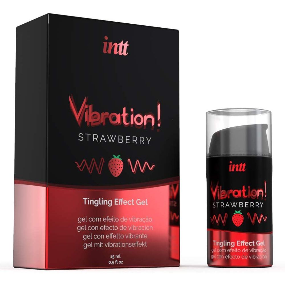 Intt Vibration Strawberry żel intymny 15 ml