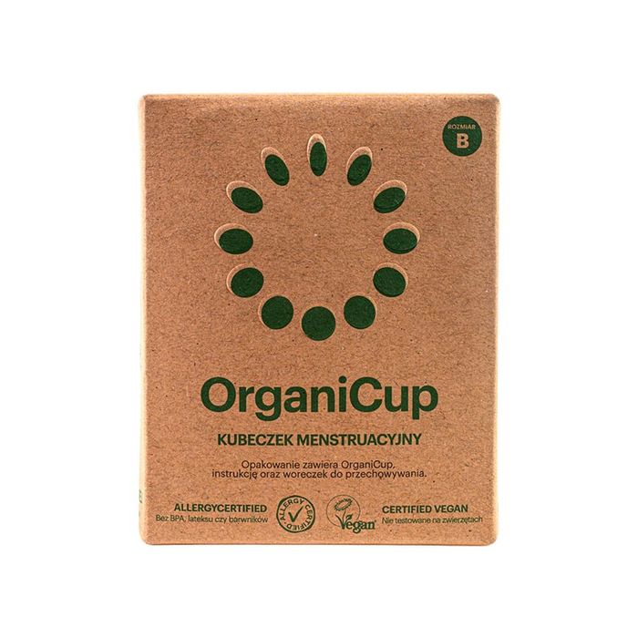ORGANICUP KUBECZEK MENST.ROZ.B 1SZT main product photo