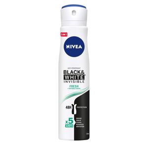 Nivea Black&White Invisible Fresh Antyperspirant Spray 250 ml