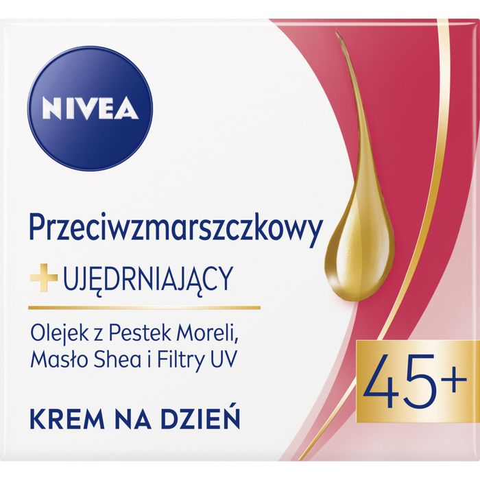 Nivea Przeciwzmarszczkowy + Ujędrniający Krem na dzień 45+ SPF 15 50 ml main product photo