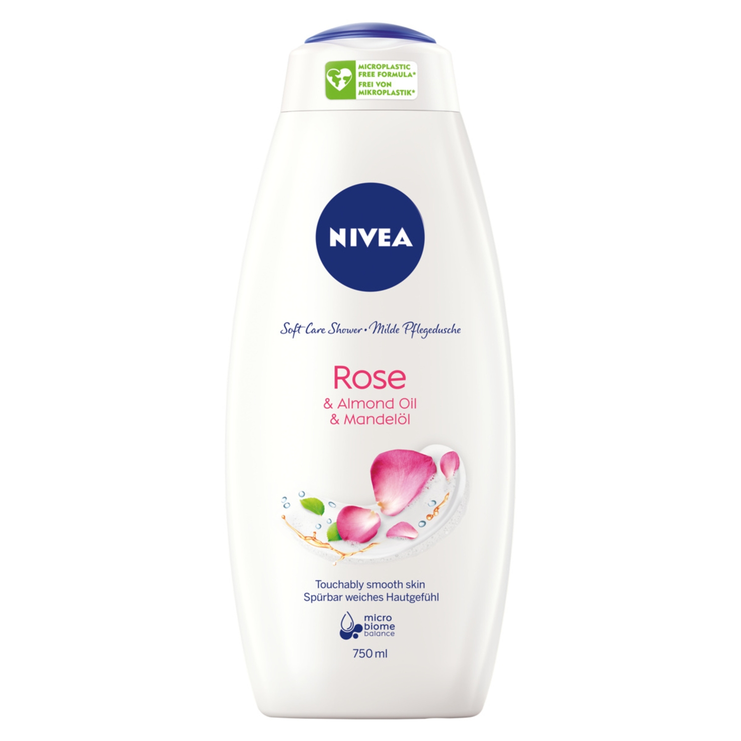 Nivea Żel pod prysznic Rose & Almond oil 750 ml
