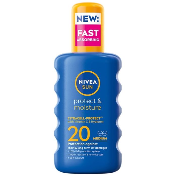 Nivea Sun Protect&Moisture SPF20 balsam do opalania 200 ml main product photo