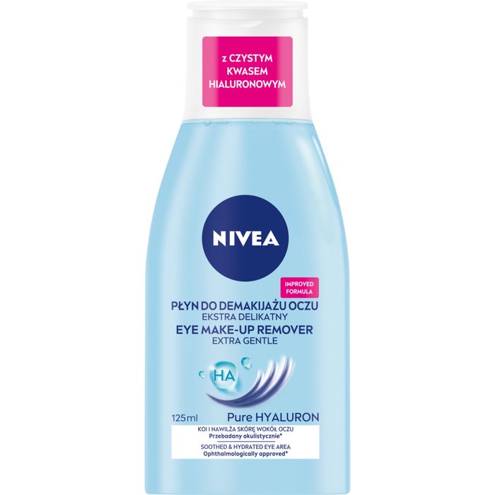 Nivea Ekstra delikatny płyn do demakijażu oczu 125 ml main product photo