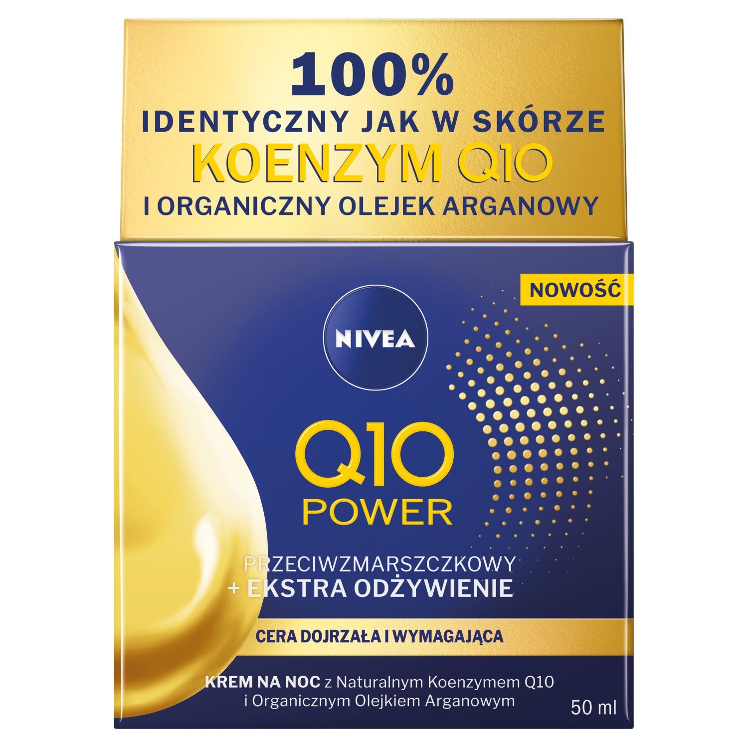 NIVEA Q10 POWER P/ZM. KR/N/N ODZYW.50ML