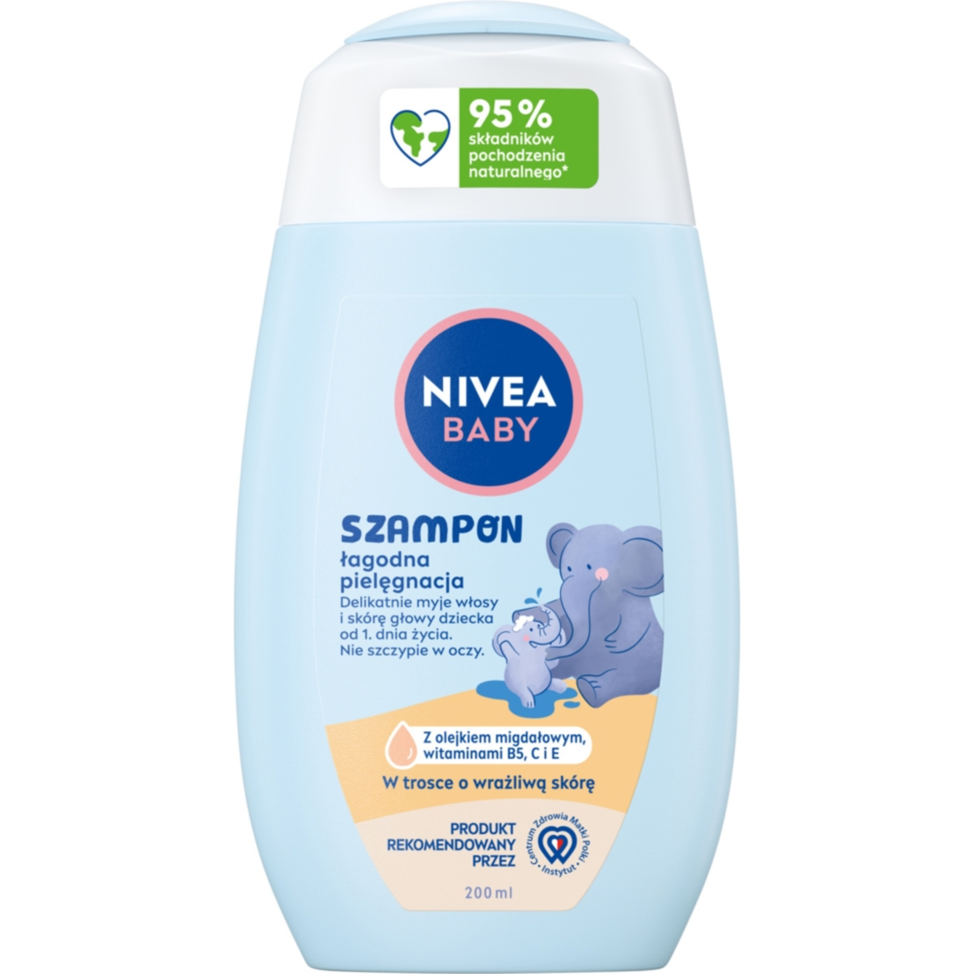 NIVEA BABY szampon łagodna pielęgnacja 200 ml