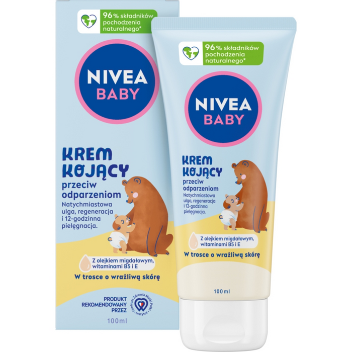 NIVEA BABY krem kojący przeciw odparzeniom 100 ml main product photo