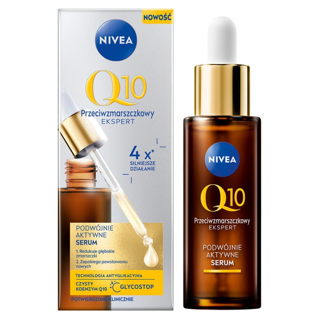 Nivea Q10 podwójnie aktywne serum Przeciwzmarszczkowy Ekspert 30 ml
