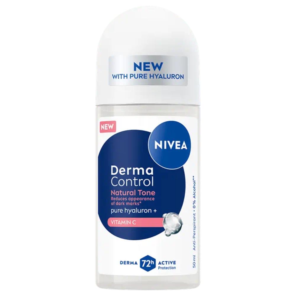 Nivea Derma Control Natural Tone antyperspirant roll-on 50ml