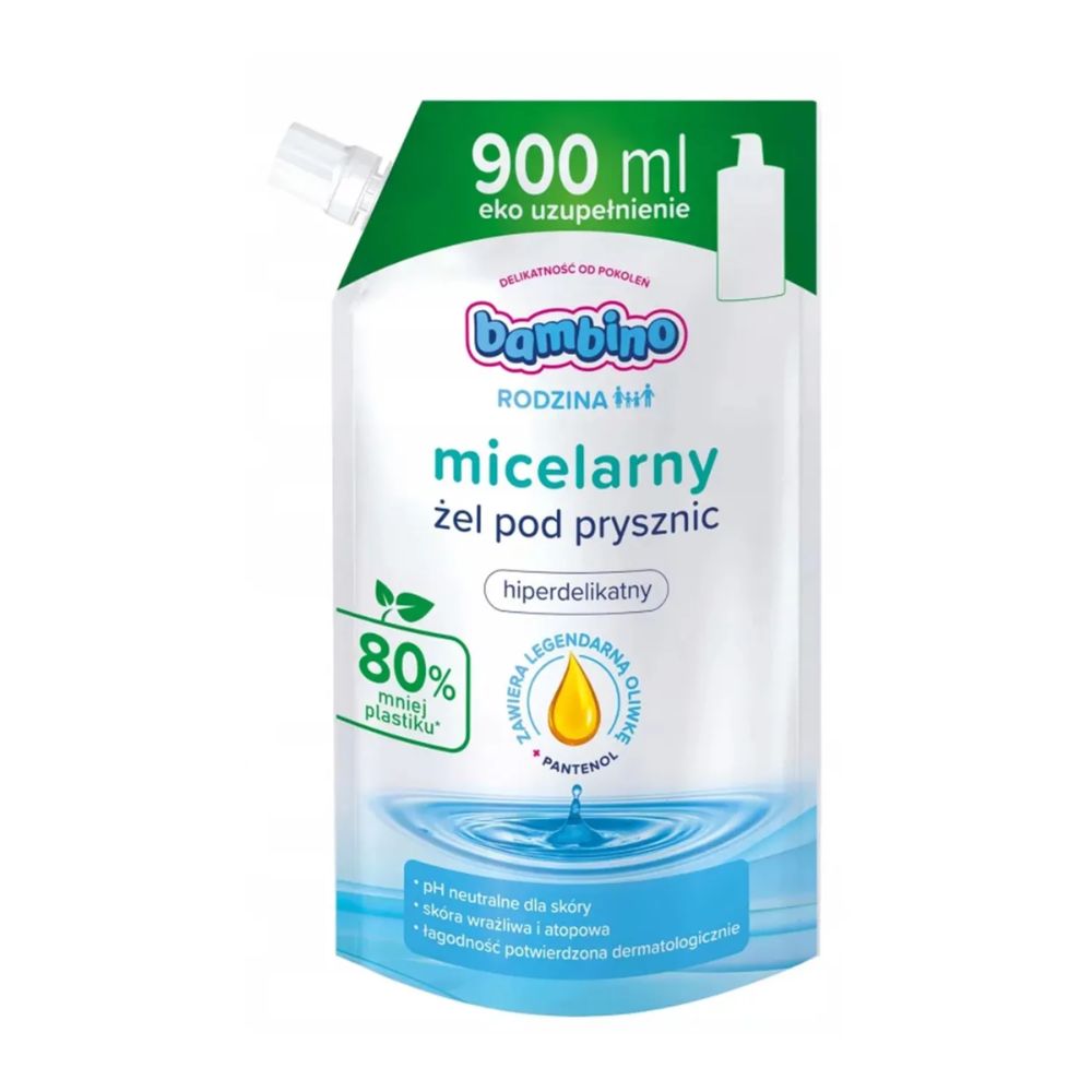 Bambino Rodzina żel pod prysznic nawilżający refill 900 ml