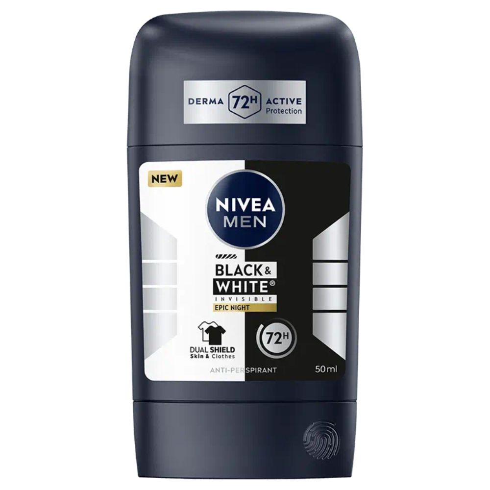 Nivea Men Black&White Invisible Epic Night antyperspirant 50 ml